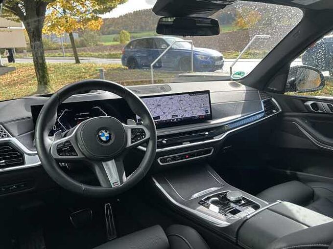 BMW X5 x40d M Sport Pro SuView.SofCl.Pano.Standh.AHK Sportpaket Bluetooth HUD Navi LED Vollleder Klima Standhzg PDC el. Fenster