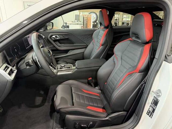 BMW M240i xDr.Coupé M Pro HUD ACC GlasD.P+ Lenkh.H/K M240 Sportpaket Bluetooth Navi LED Vollleder Klima Aktivlenkung PDC el. Fenster