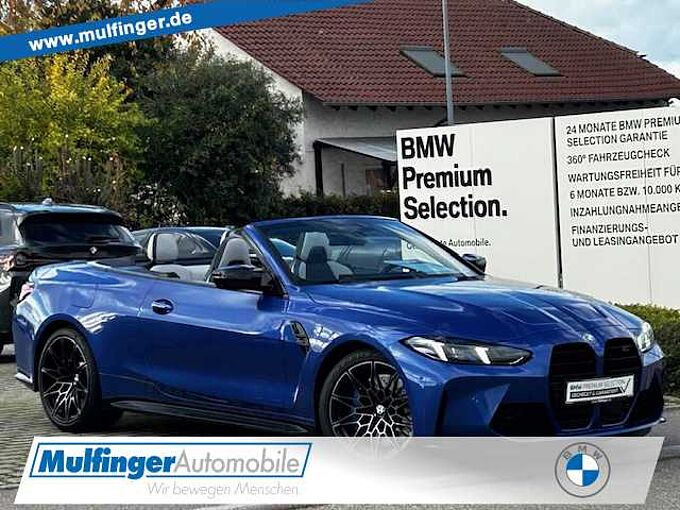 BMW M4 Cabrio M xDr.Comp HUD ACC SuView Ha/Ka.Park+ Sportpaket Bluetooth Navi LED Vollleder Klima PDC el. Fenster