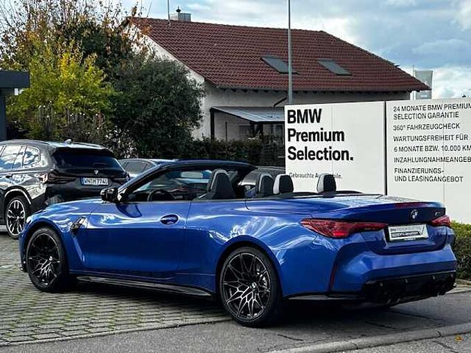 BMW M4 Cabrio M xDr.Comp HUD ACC SuView Ha/Ka.Park+ Sportpaket Bluetooth Navi LED Vollleder Klima PDC el. Fenster