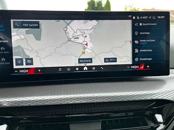 BMW M4 Cabrio M xDr.Comp HUD ACC SuView Ha/Ka.Park+ Sportpaket Bluetooth Navi LED Vollleder Klima PDC el. Fenster