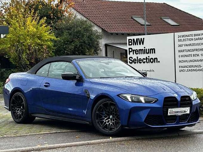 BMW M4 Cabrio M xDr.Comp HUD ACC SuView Ha/Ka.Park+ Sportpaket Bluetooth Navi LED Vollleder Klima PDC el. Fenster