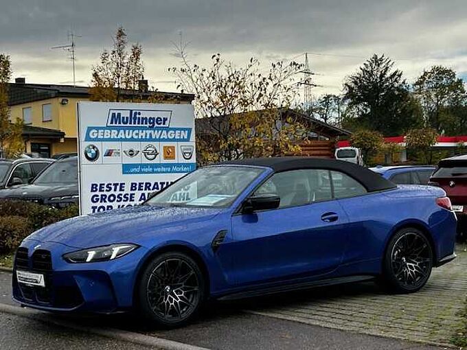 BMW M4 Cabrio M xDr.Comp HUD ACC SuView Ha/Ka.Park+ Sportpaket Bluetooth Navi LED Vollleder Klima PDC el. Fenster