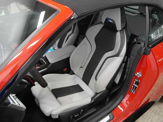 BMW M4 Cabrio xDr.Comp HUD SuView Nackenh.Ha/Ka.PA+ Sportpaket Bluetooth Navi LED Vollleder Klima PDC el. Fenster