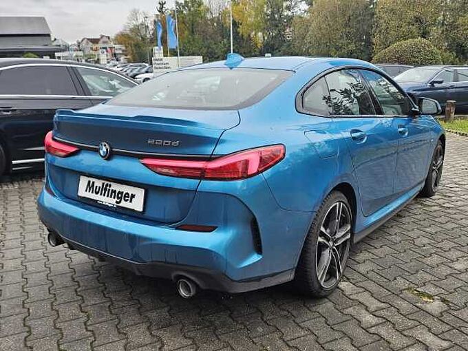 BMW 220 GC dA M Sport LiveP.DrivA.HUD Memory Fin.307 Gran Coupé Bluetooth Navi LED Klima PDC el. Fenster