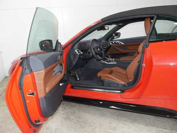 BMW M4 Cabrio xDr.Comp HUD ACC Carbon SuView.H/K.PA+ Sportpaket Bluetooth Navi LED Vollleder Klima PDC el. Fenster