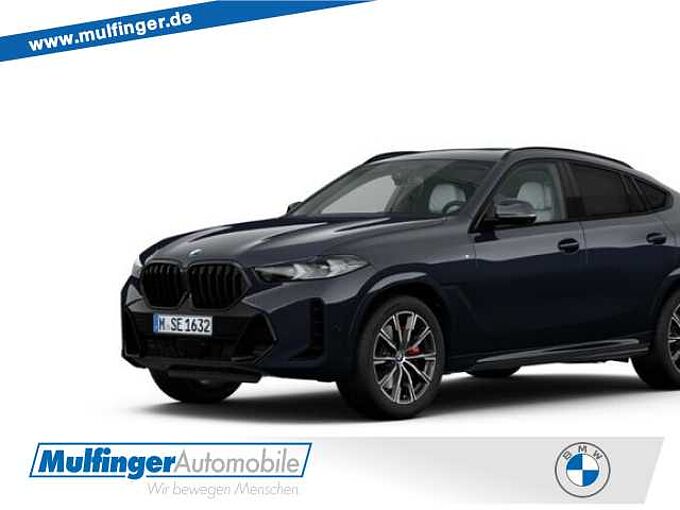 BMW X6 x30d M Sport Pro HUD ACC SkyLounge Ha/Ka AHK Sportpaket Bluetooth Navi LED Klima PDC el. Fenster
