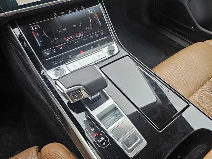 Audi A8 L 50 TDI quattro Matrix Virtual KomfSitz+Bel Bluetooth Head Up Display Navi LED Vollleder Klima Luftfederung Standhzg Einpark