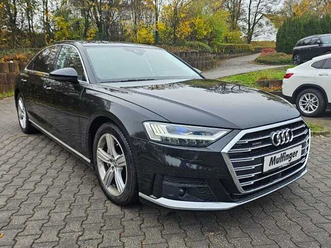 Audi A8 L 50 TDI quattro Matrix Virtual KomfSitz+Bel Bluetooth Head Up Display Navi LED Vollleder Klima Luftfederung Standhzg Einpark