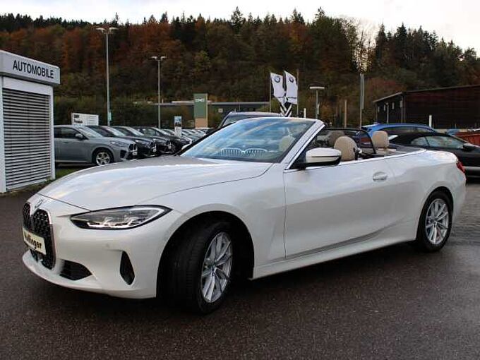 BMW 420d Cabrio Leder LiveProf LED Sportsitze DAB+ 420