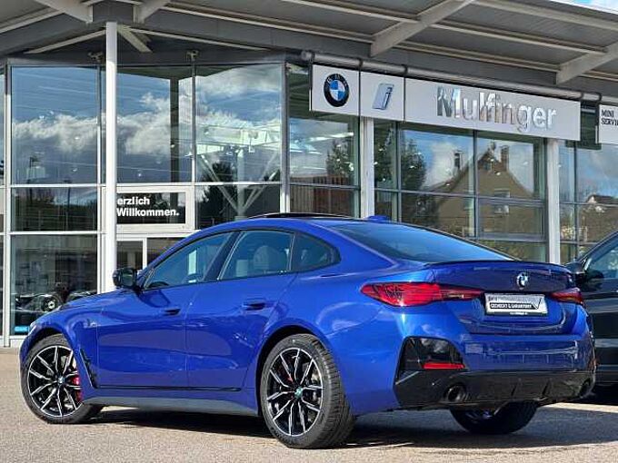 BMW 430d xDr.GC.M Sport Pro HUD ACC P+ GlasD.H/K 19' 430 Gran Coupé 19' Sportpaket Bluetooth Navi LED Klima Aktivlenkung PDC el. Fens