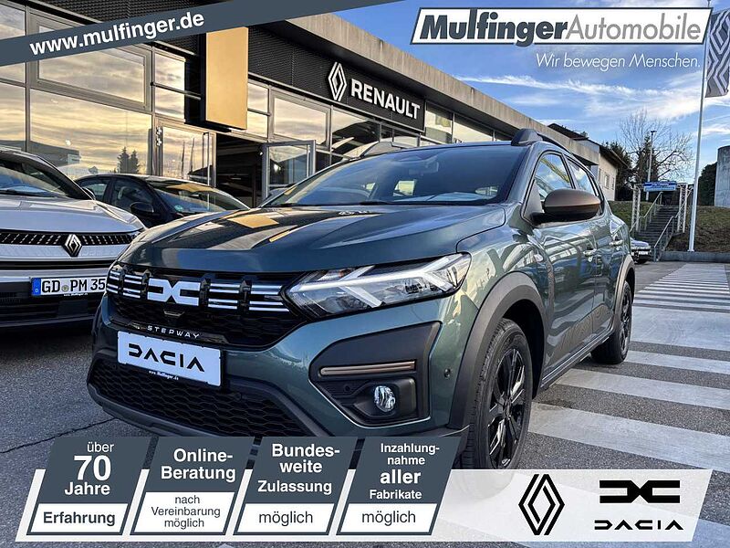Dacia Stepway Extreme+ TCe 110 NAVI SHZ Keyless PDC LED Sandero Bluetooth Klima Einparkhilfe el. Fenster