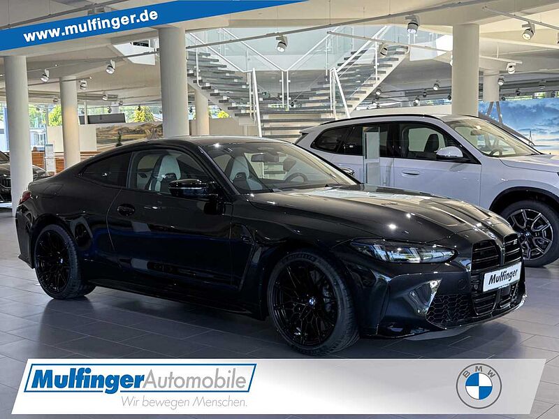 BMW M4 Competition Coupé mit M xDrive ACC HUD Ha/Ka Sportpaket Bluetooth Navi LED Vollleder Klima PDC el. Fenster