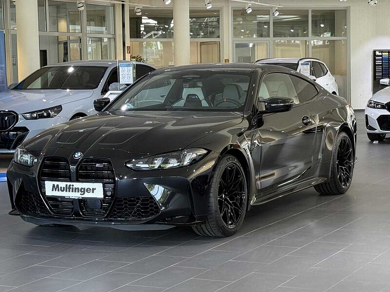 BMW M4 Competition Coupé mit M xDrive ACC HUD Ha/Ka Sportpaket Bluetooth Navi LED Vollleder Klima PDC el. Fenster
