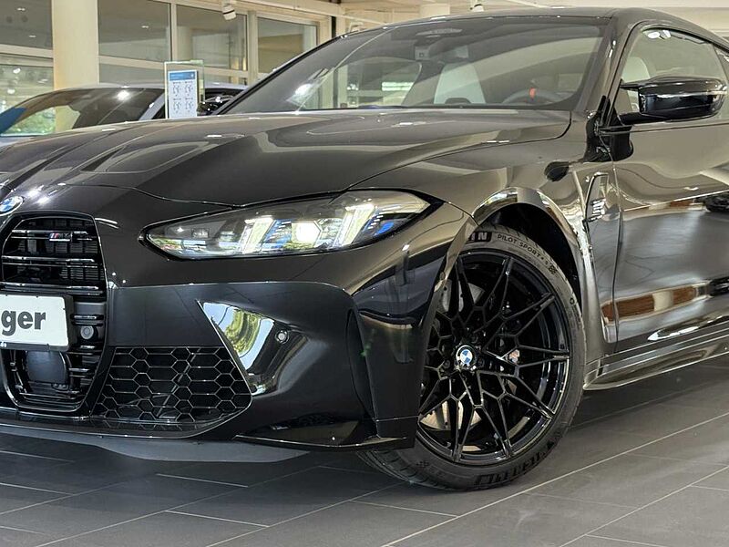 BMW M4 Competition Coupé mit M xDrive ACC HUD Ha/Ka Sportpaket Bluetooth Navi LED Vollleder Klima PDC el. Fenster