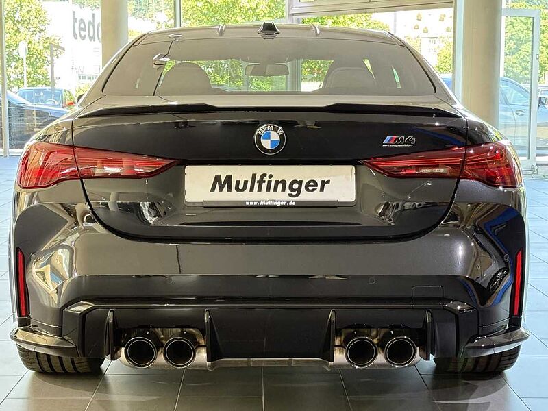 BMW M4 Competition Coupé mit M xDrive ACC HUD Ha/Ka Sportpaket Bluetooth Navi LED Vollleder Klima PDC el. Fenster