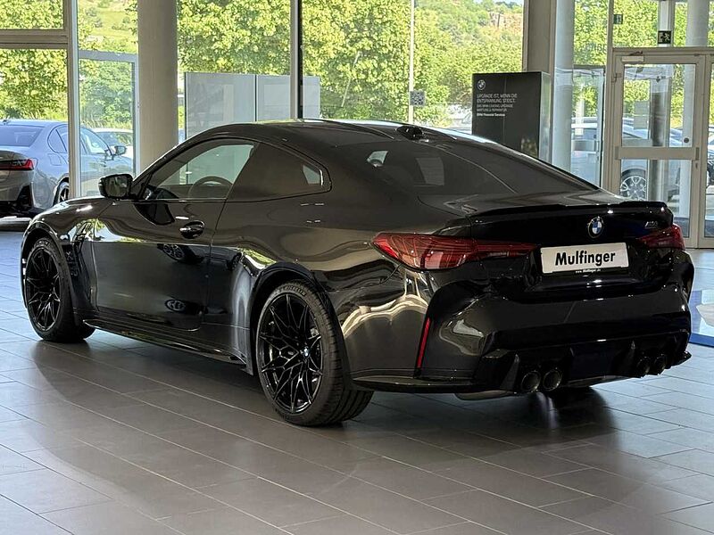 BMW M4 Competition Coupé mit M xDrive ACC HUD Ha/Ka Sportpaket Bluetooth Navi LED Vollleder Klima PDC el. Fenster