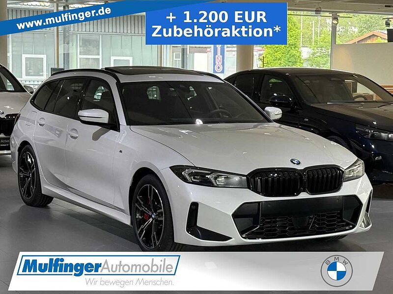 BMW 320d xdrive Touring M Sport Pro HUD ACC AHK 18' 320 18' Sportpaket Bluetooth Navi LED Vollleder Klima Aktivlenkung PDC el. Fenst