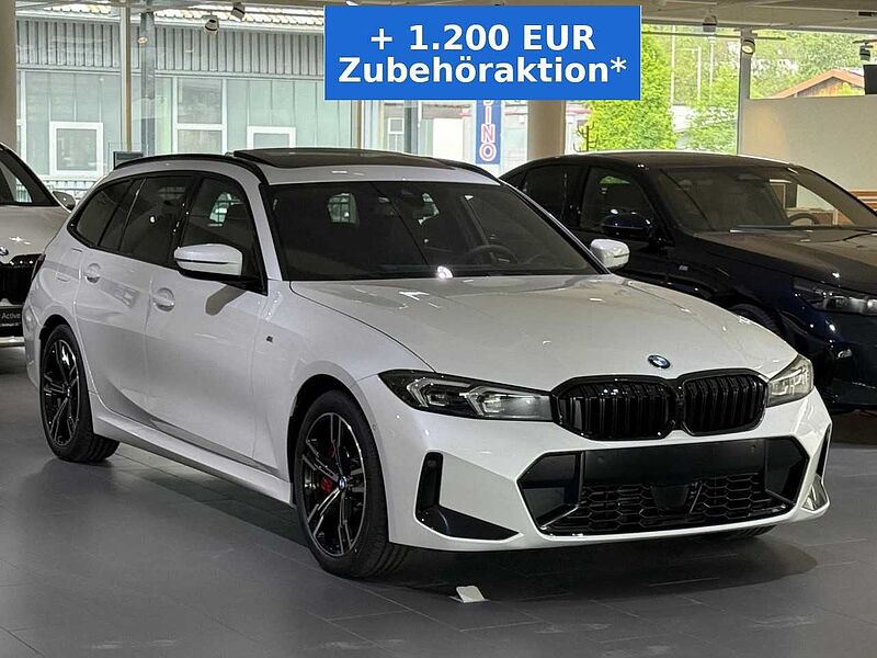 BMW 320d xdrive Touring M Sport Pro HUD ACC AHK 18' 320 18' Sportpaket Bluetooth Navi LED Vollleder Klima Aktivlenkung PDC el. Fenst