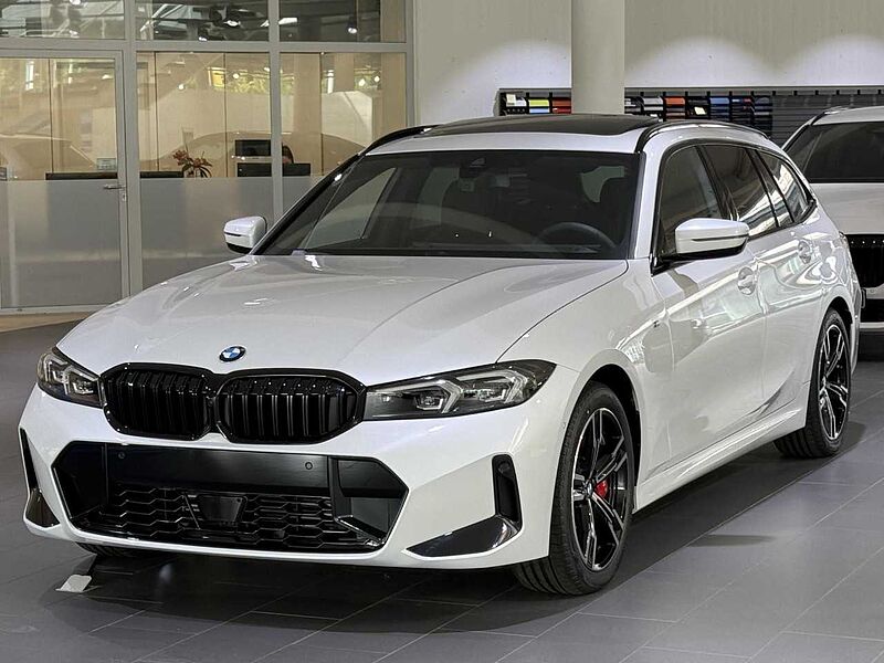 BMW 320d xdrive Touring M Sport Pro HUD ACC AHK 18' 320 18' Sportpaket Bluetooth Navi LED Vollleder Klima Aktivlenkung PDC el. Fenst