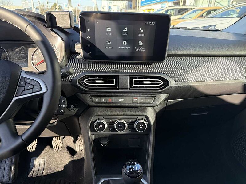 Dacia Journey TCe 90 SHZ PDC Keyless Kamera Klimaaut. Sandero Bluetooth LED Klima Einparkhilfe el. Fenster
