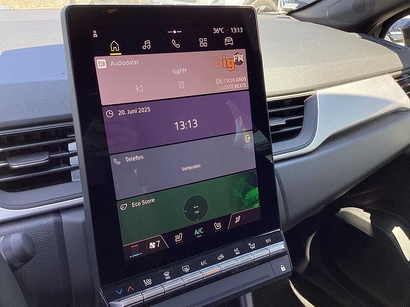 Renault Evolution TCe 90 SHZ EPH Kamera Klima Tempo Navi Captur Bluetooth LED Einparkhilfe el. Fenster