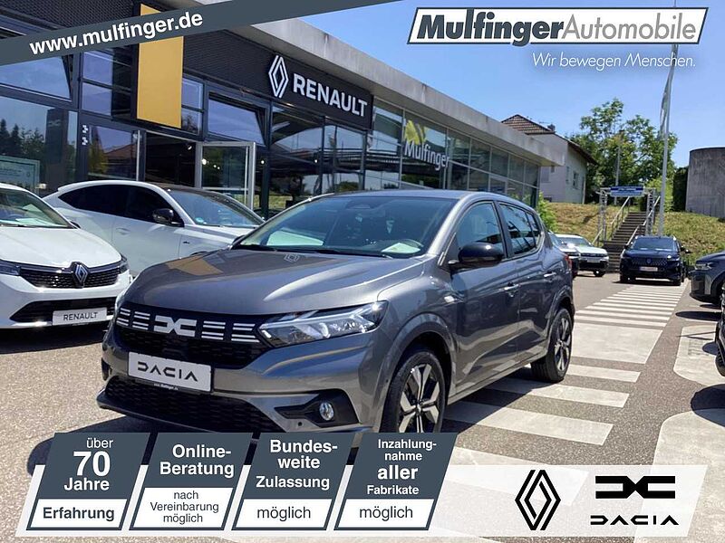 Dacia Journey TCe 90 Kamera Klimaaut. SHZ EPH Bluetooth Sandero Navi LED Klima Einparkhilfe el. Fenster