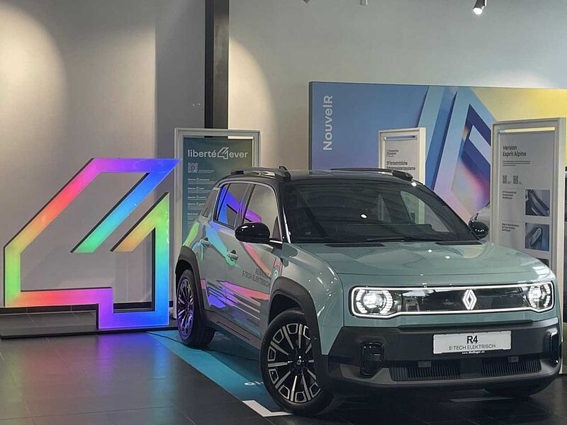 Renault R 4 E-Tech elektrisch Iconic 150 Comfort Range Bluetooth Navi Klima Einparkhilfe el. Fenster