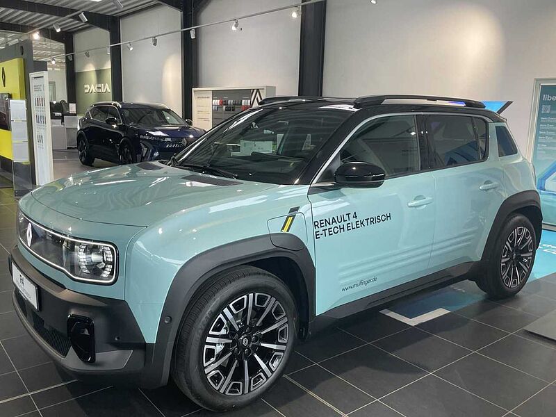 Renault R 4 E-Tech elektrisch Iconic 150 Comfort Range Bluetooth Navi Klima Einparkhilfe el. Fenster