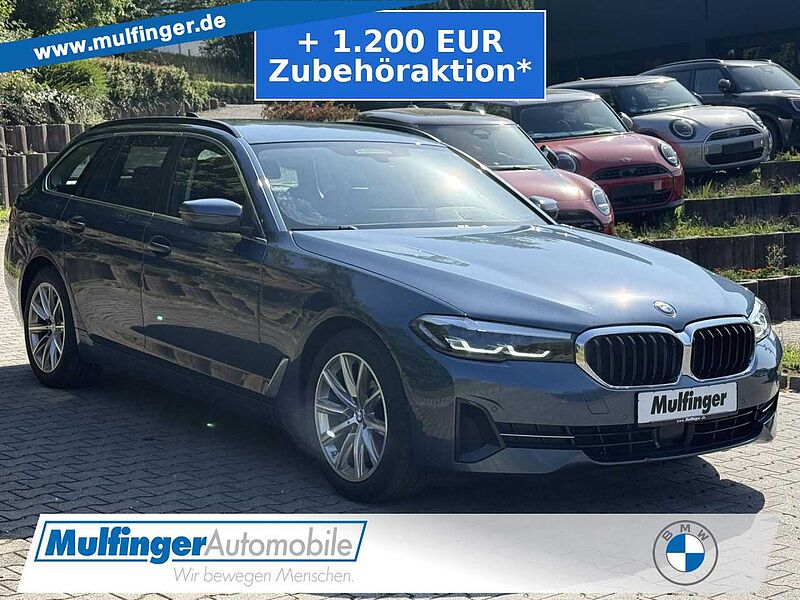 BMW 520d xDr. Standh. KomfS+Bel+Mas. HUD ACC Fin.400,- 520 Bluetooth Navi LED Vollleder Klima Standhzg PDC el. Fenster