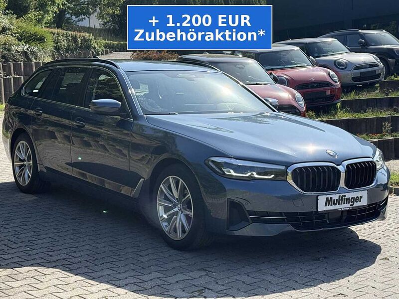 BMW 520d xDr. Standh. KomfS+Bel+Mas. HUD ACC Fin.400,- 520 Bluetooth Navi LED Vollleder Klima Standhzg PDC el. Fenster