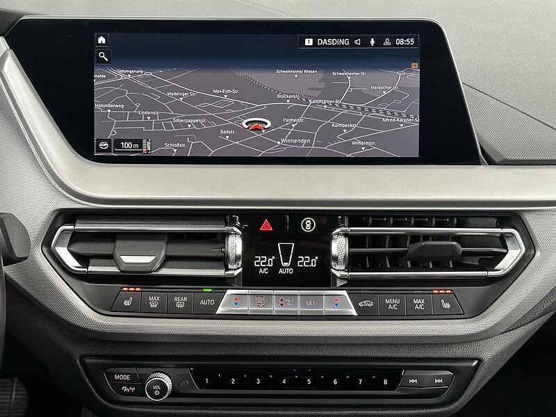 BMW 120i Aut. LED LiveProf HiFi Sitz+Lenkradh. DAB PDC 120 Bluetooth Navi Klima el. Fenster