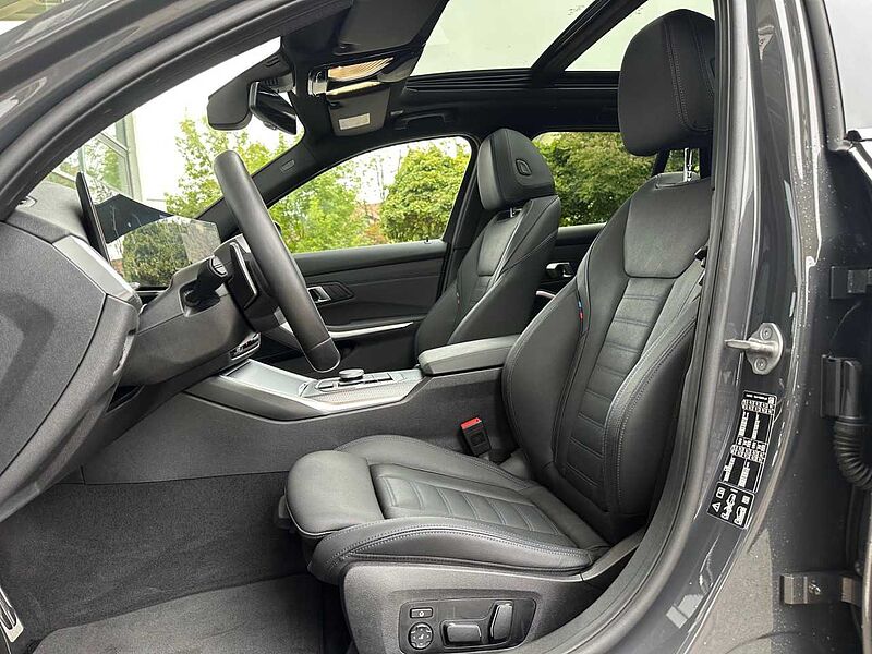 BMW M340d T. xDr. FACELIFT Leder SurView PanoD. HUD P+ Sportpaket Bluetooth Navi LED Vollleder Klima Aktivlenkung PDC el. Fenster