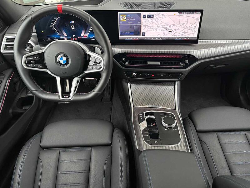 BMW M340d T. xDr. FACELIFT Leder SurView PanoD. HUD P+ Sportpaket Bluetooth Navi LED Vollleder Klima Aktivlenkung PDC el. Fenster