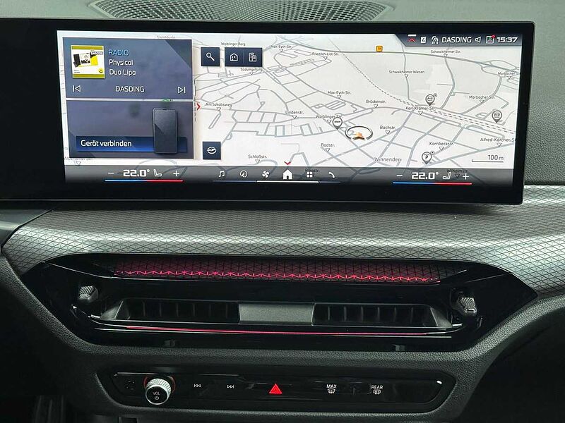 BMW M340d T. xDr. FACELIFT Leder SurView PanoD. HUD P+ Sportpaket Bluetooth Navi LED Vollleder Klima Aktivlenkung PDC el. Fenster