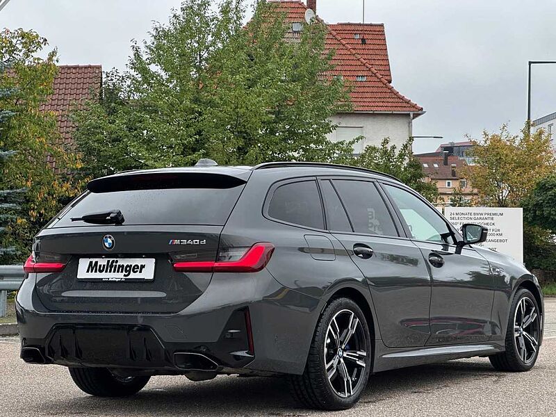 BMW M340d T. xDr. FACELIFT Leder SurView PanoD. HUD P+ Sportpaket Bluetooth Navi LED Vollleder Klima Aktivlenkung PDC el. Fenster