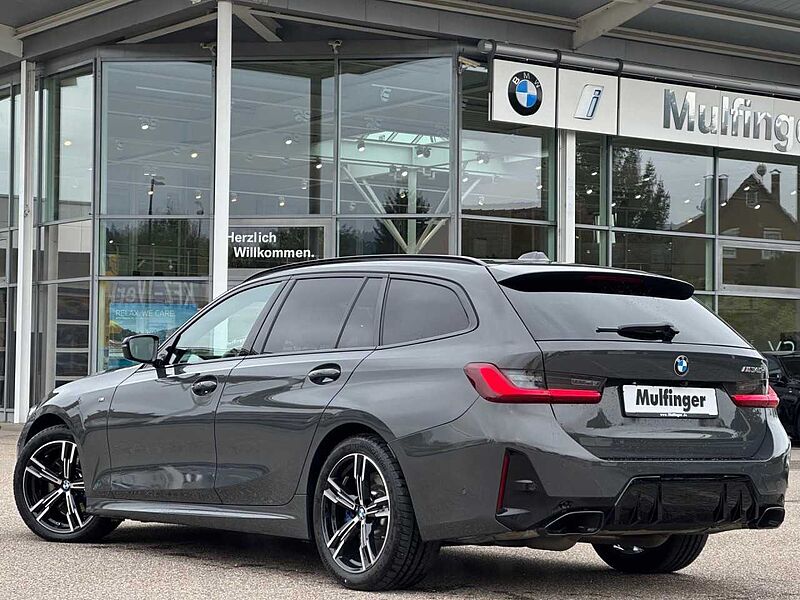 BMW M340d T. xDr. FACELIFT Leder SurView PanoD. HUD P+ Sportpaket Bluetooth Navi LED Vollleder Klima Aktivlenkung PDC el. Fenster