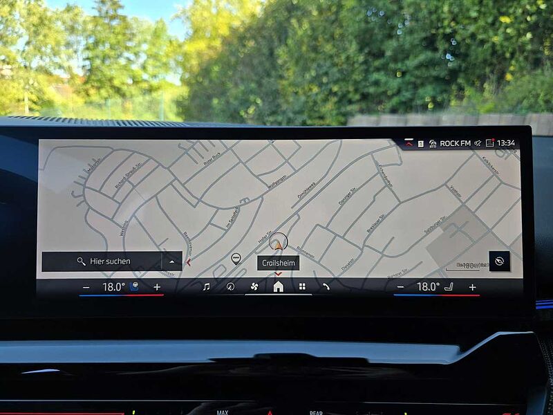 BMW 520i M Sport Pro HUD ACC Icon G. H/K AHK Leas.590 520 Sportpaket Bluetooth Navi LED Vollleder Klima PDC el. Fenster