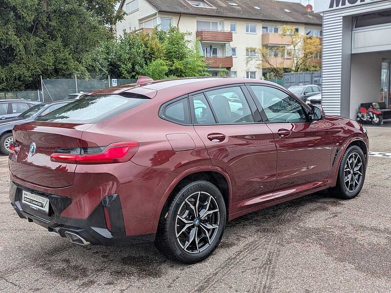 BMW X4 x30d M Sport HUD ACC SuView Laser PanoD. AHK PDC Sportpaket Bluetooth Navi Vollleder Klima Aktivlenkung el. Fenster
