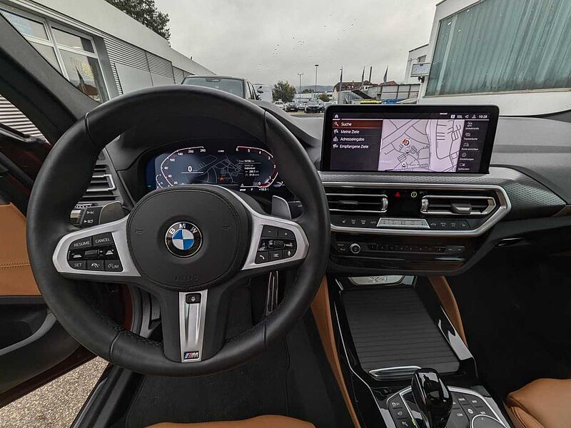 BMW X4 x30d M Sport HUD ACC SuView Laser PanoD. AHK PDC Sportpaket Bluetooth Navi Vollleder Klima Aktivlenkung el. Fenster