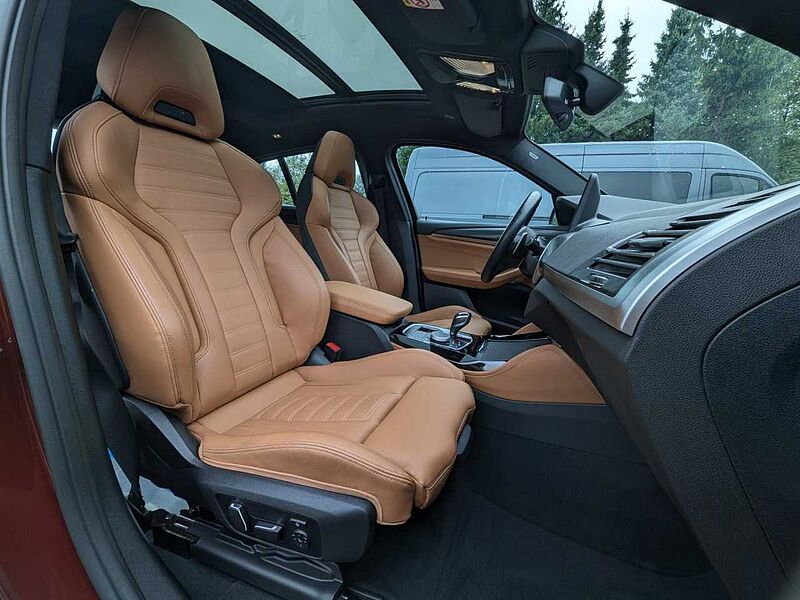BMW X4 x30d M Sport HUD ACC SuView Laser PanoD. AHK PDC Sportpaket Bluetooth Navi Vollleder Klima Aktivlenkung el. Fenster