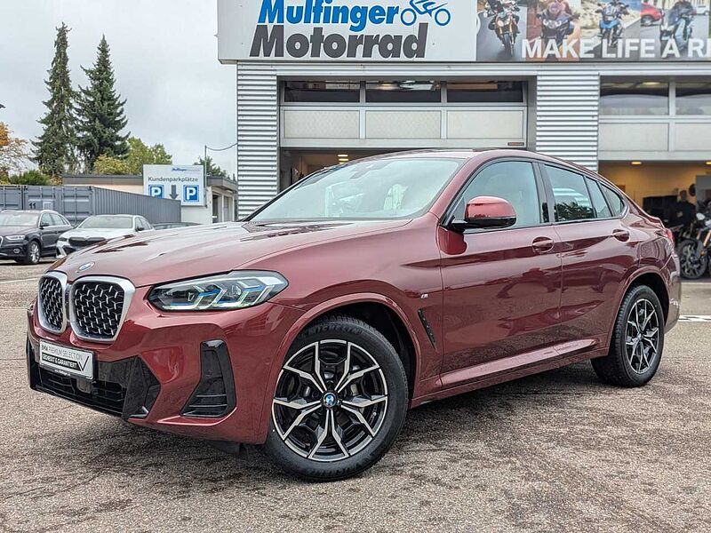 BMW X4 x30d M Sport HUD ACC SuView Laser PanoD. AHK PDC Sportpaket Bluetooth Navi Vollleder Klima Aktivlenkung el. Fenster