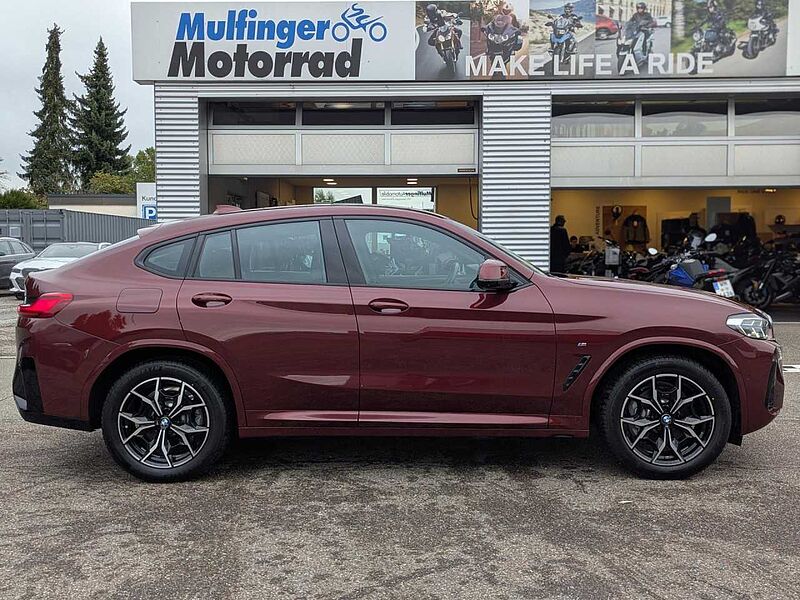 BMW X4 x30d M Sport HUD ACC SuView Laser PanoD. AHK PDC Sportpaket Bluetooth Navi Vollleder Klima Aktivlenkung el. Fenster