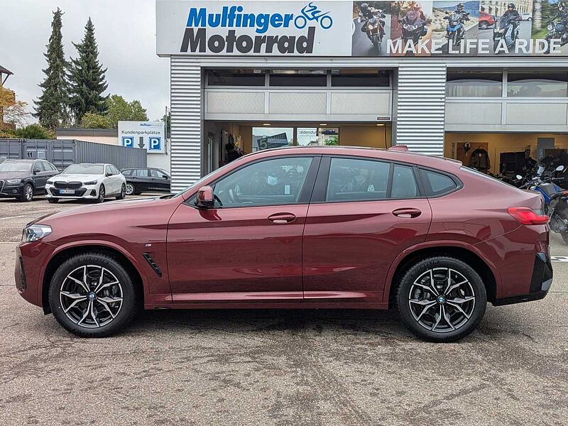 BMW X4 x30d M Sport HUD ACC SuView Laser PanoD. AHK PDC Sportpaket Bluetooth Navi Vollleder Klima Aktivlenkung el. Fenster