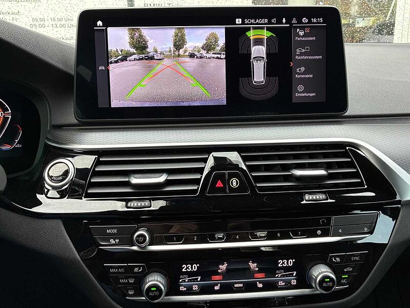 BMW 530d T. M Sport Leder Kamera LivePro. HiFi DrivAs 530 Sportpaket Bluetooth Navi LED Vollleder Klima PDC el. Fenster