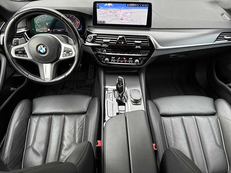BMW 530d T. M Sport Leder Kamera LivePro. HiFi DrivAs 530 Sportpaket Bluetooth Navi LED Vollleder Klima PDC el. Fenster
