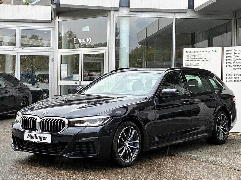 BMW 530d T. M Sport Leder Kamera LivePro. HiFi DrivAs 530 Sportpaket Bluetooth Navi LED Vollleder Klima PDC el. Fenster