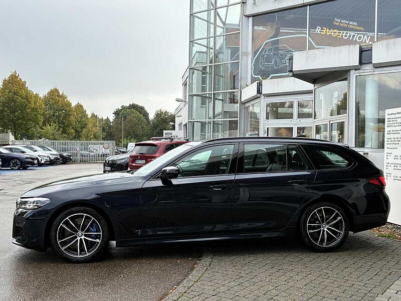 BMW 530d T. M Sport Leder Kamera LivePro. HiFi DrivAs 530 Sportpaket Bluetooth Navi LED Vollleder Klima PDC el. Fenster