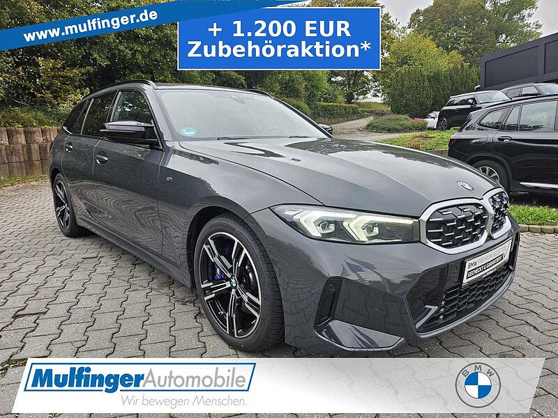 BMW M340d T. xDr. FACELIFT SuV. Pano. HUD Park+Fin.2,99 Sportpaket Bluetooth Navi LED Vollleder Klima Aktivlenkung PDC el. Fenster