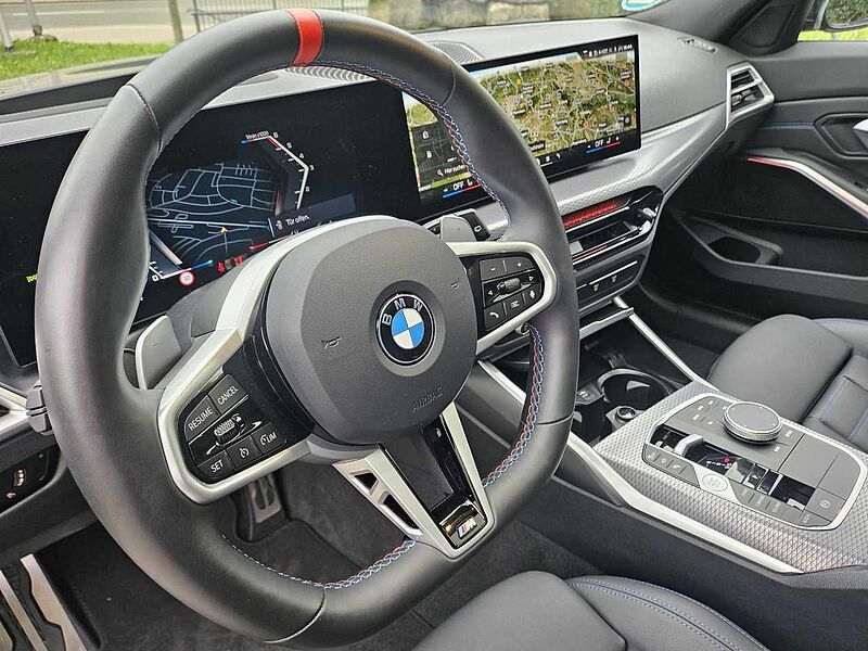 BMW M340d T. xDr. FACELIFT SuV. Pano. HUD Park+Fin.2,99 Sportpaket Bluetooth Navi LED Vollleder Klima Aktivlenkung PDC el. Fenster